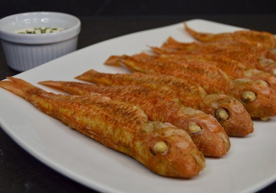 Receta de salmonetes fritos