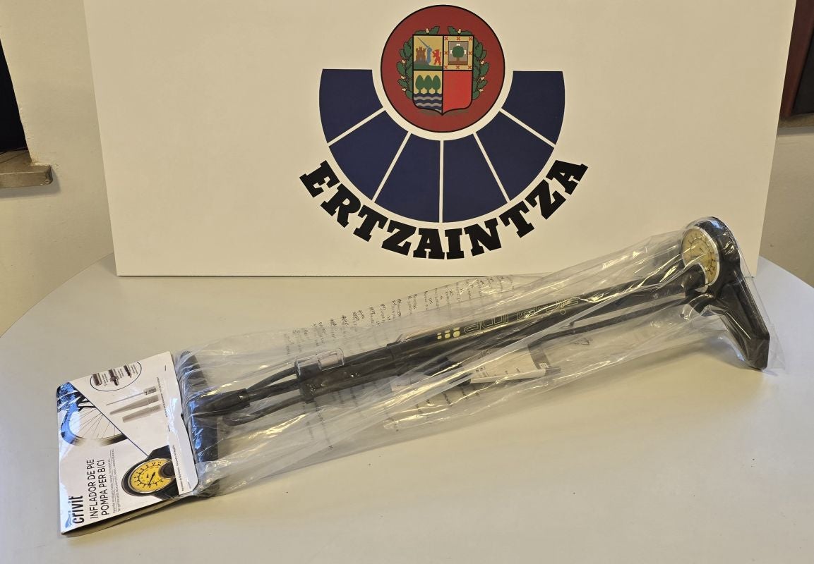 Desde sardinas en lata a palos de golf: este es el botín de la ladrona de trasteros y garajes de Debabarrena