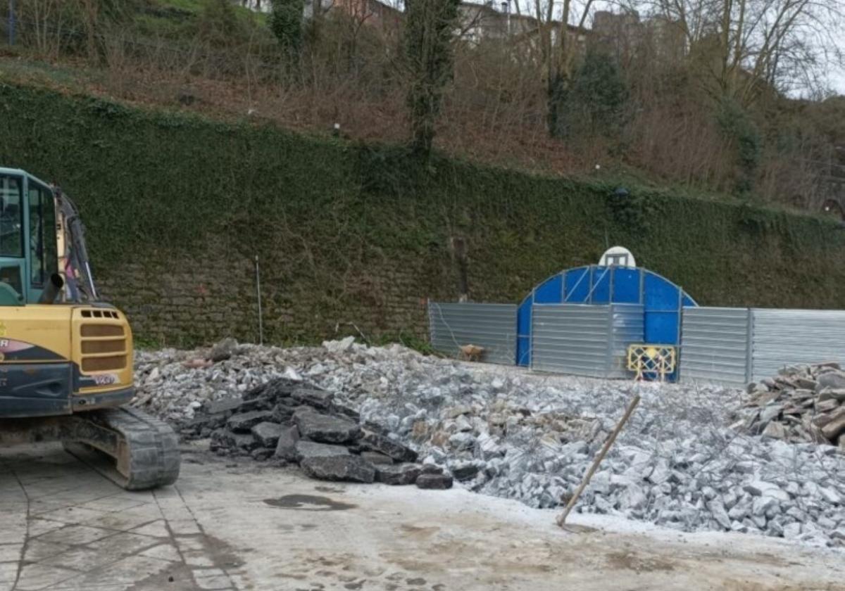 Continúan las obras que transformarán la zona de Ondartxo