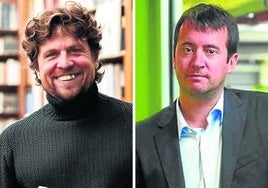 Manu Egaña y Mikel Arrizabalaga, protagonistas en Igartza.