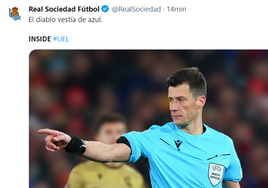 Así presenta la Real su Inside del encuentro en Old Trafford