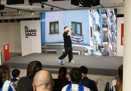 Daiko, durante su actuación en el DV Arena