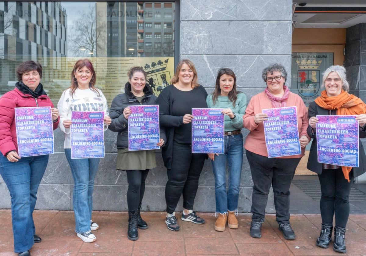Kalejira, pintxopote y comida en el I Encuentro de Mujeres Asociadas