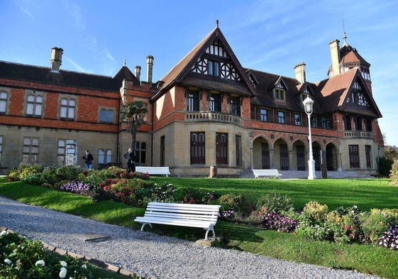 Exterior del Palacio de Miramar.