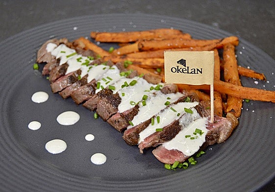 Receta de entrecot con salsa de queso azul