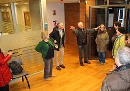 Imagen de la anterior visita guiada a la Fundación de los Benedictinos.