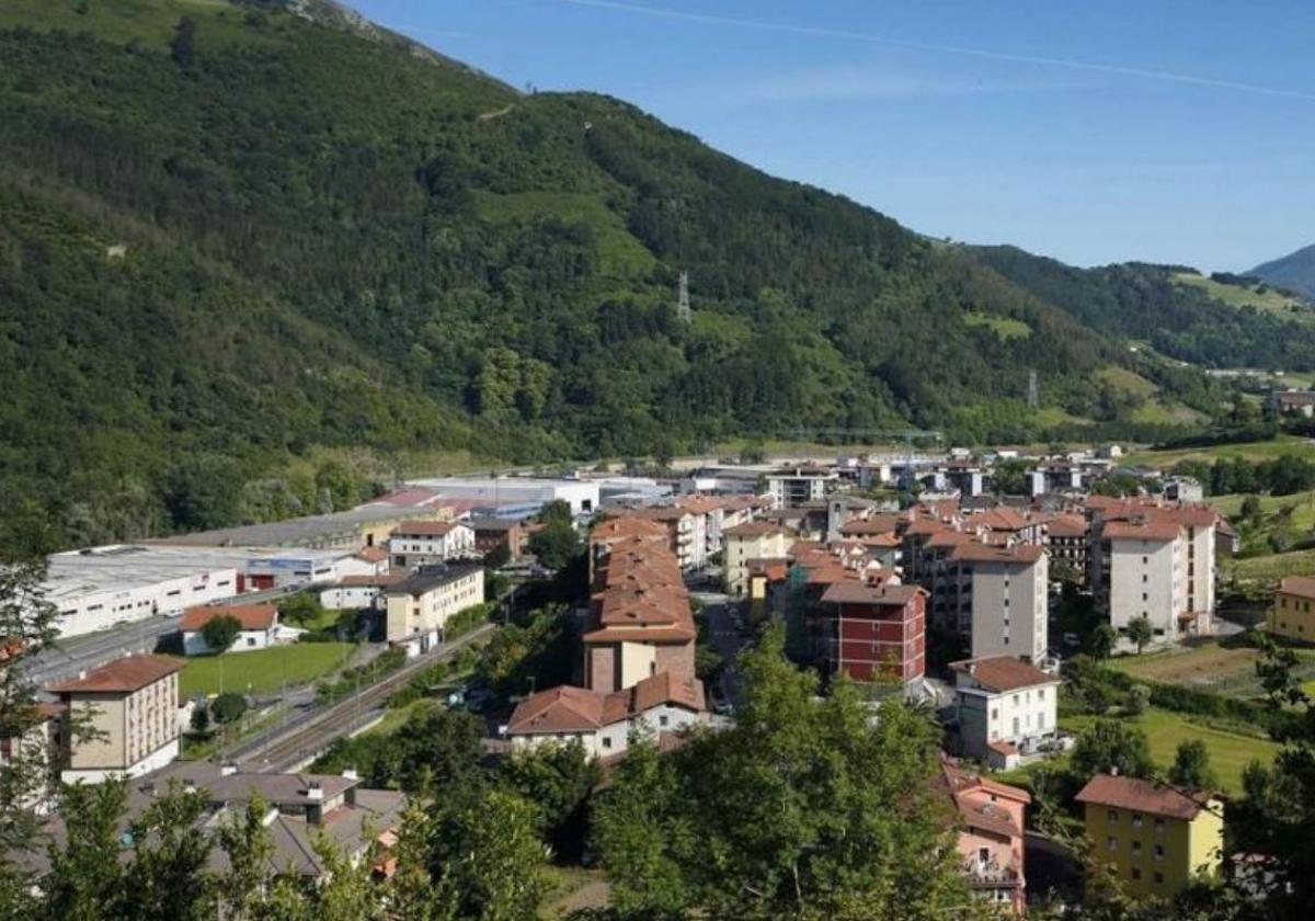 Una vista general de Anoeta.