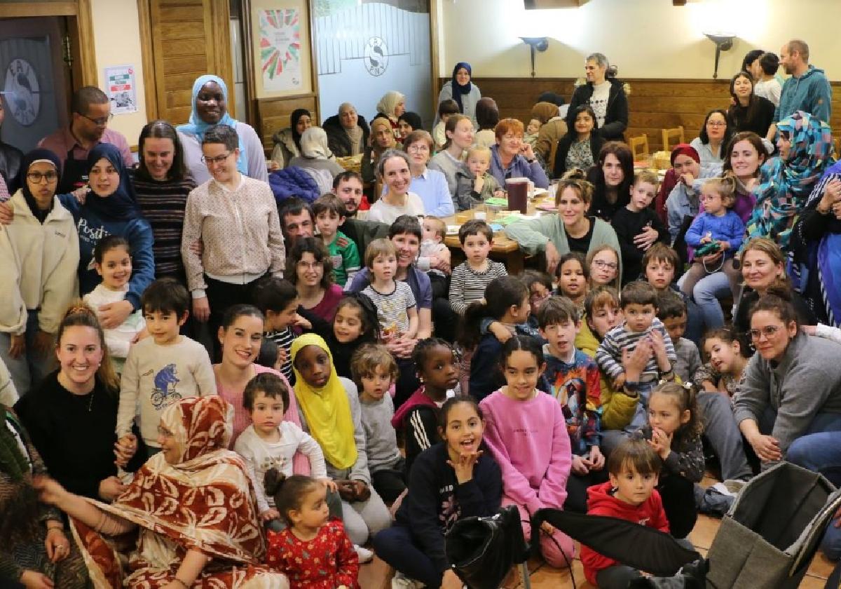 Celebración del fin del ramadán en el marco de 'Su Artean-Gure Artean'