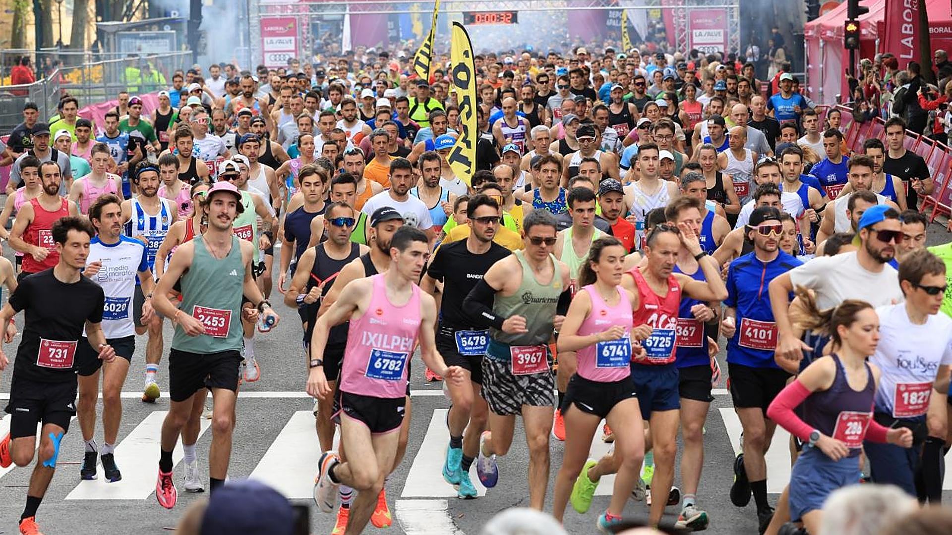 Donostia Half Marathon: Lachgar & Pelayo Victorious