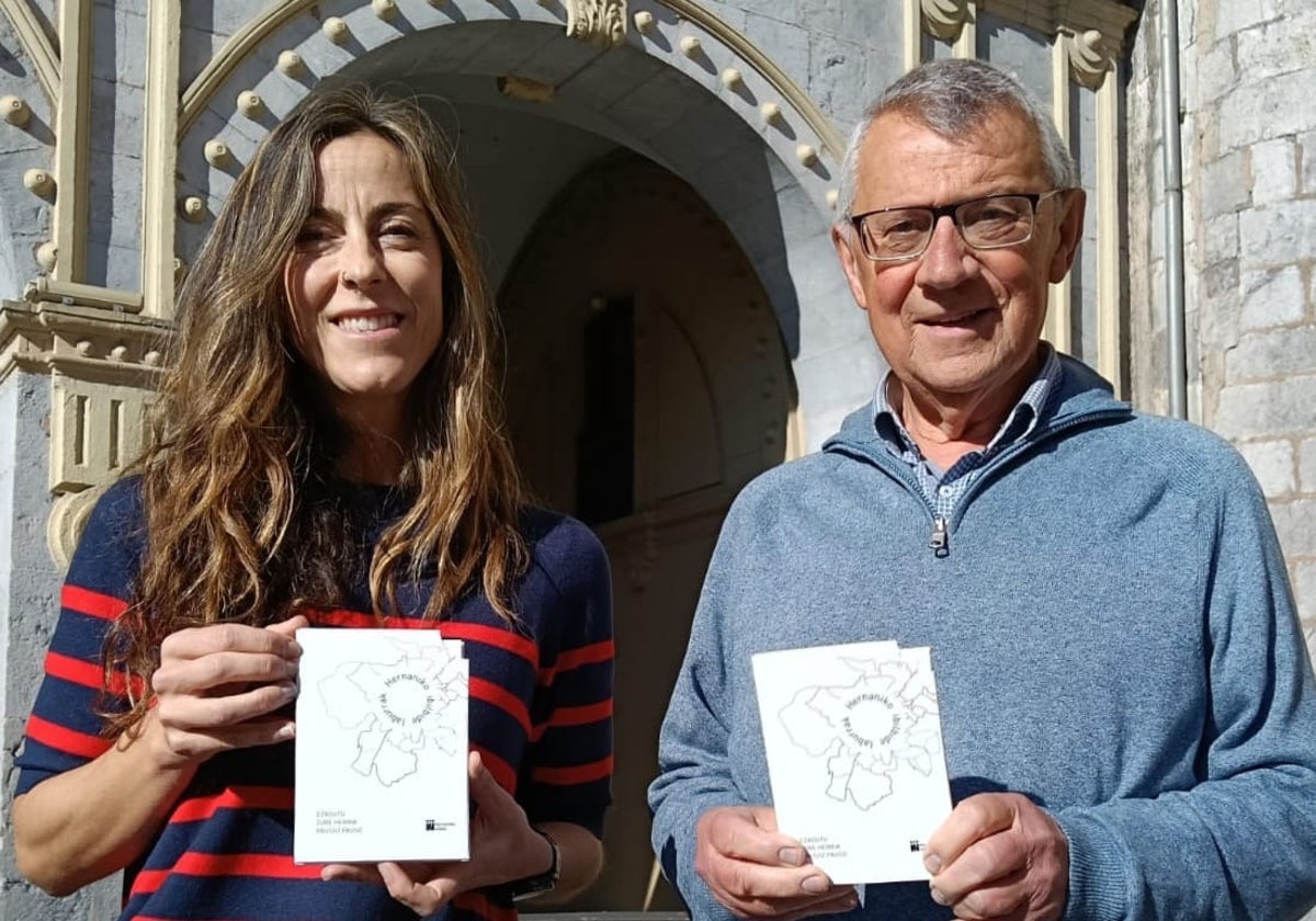 Iñaxio Sanz presenta en Sandiusterri un libro con recorridos cortos de Hernani