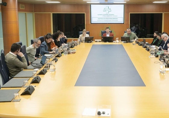 Reunión de la Comisión de Justicia y Derechos Humanos.