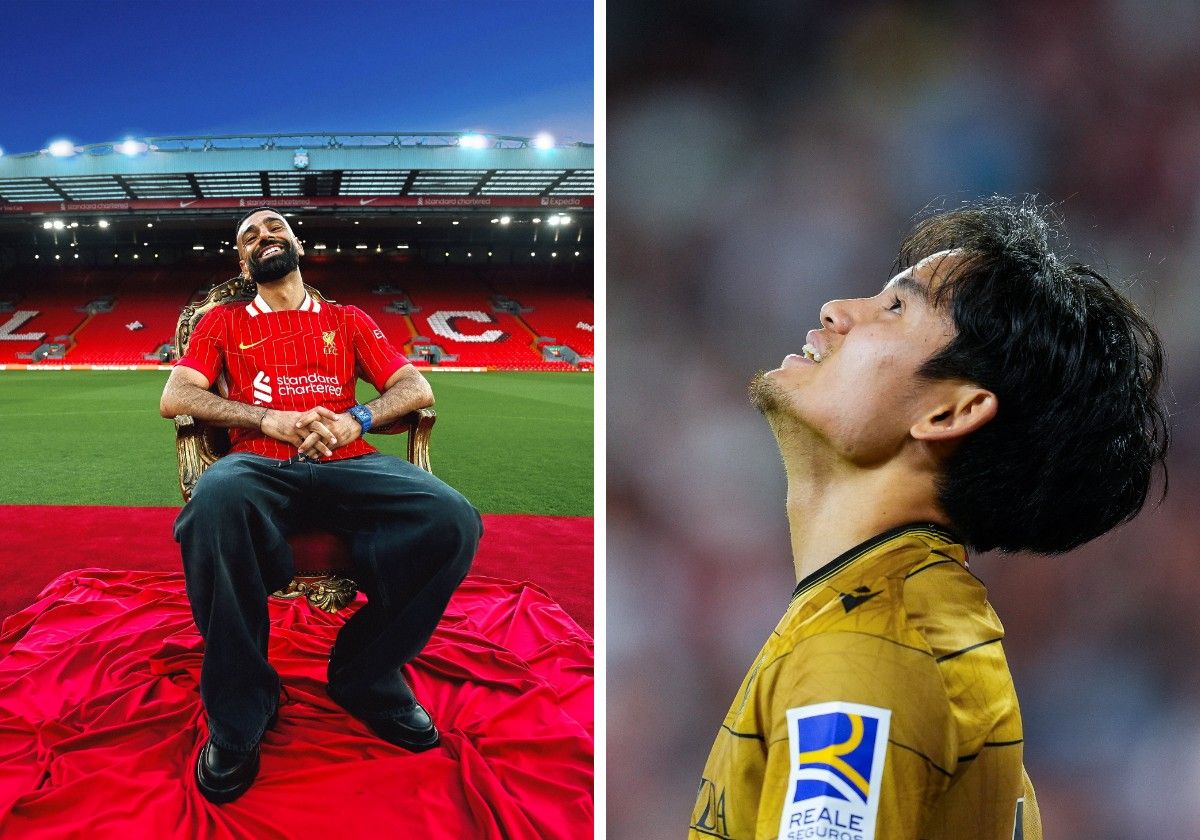 Salah renueva y la Real respira con Kubo