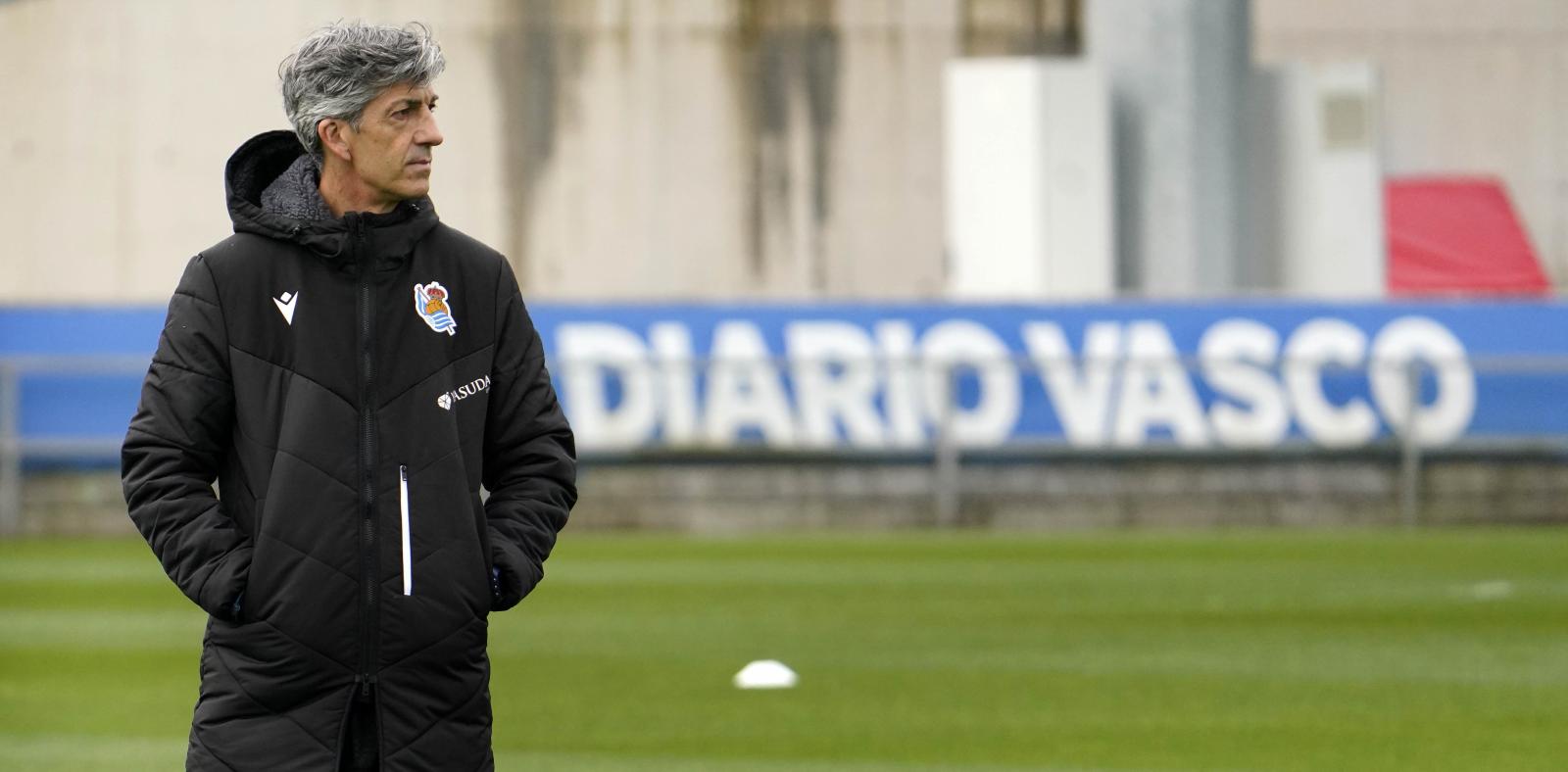 Imanol Alguaci, en Zubieta