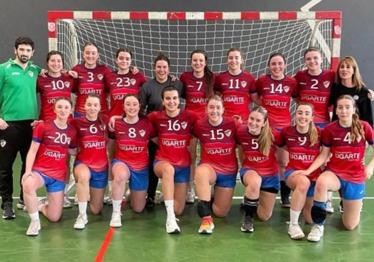 Aloña Mendi se juega en casa su billete hacia la Liga Vasca de balonmano