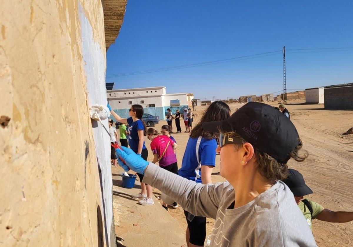 Primeros días en los campos de refugiados saharauis