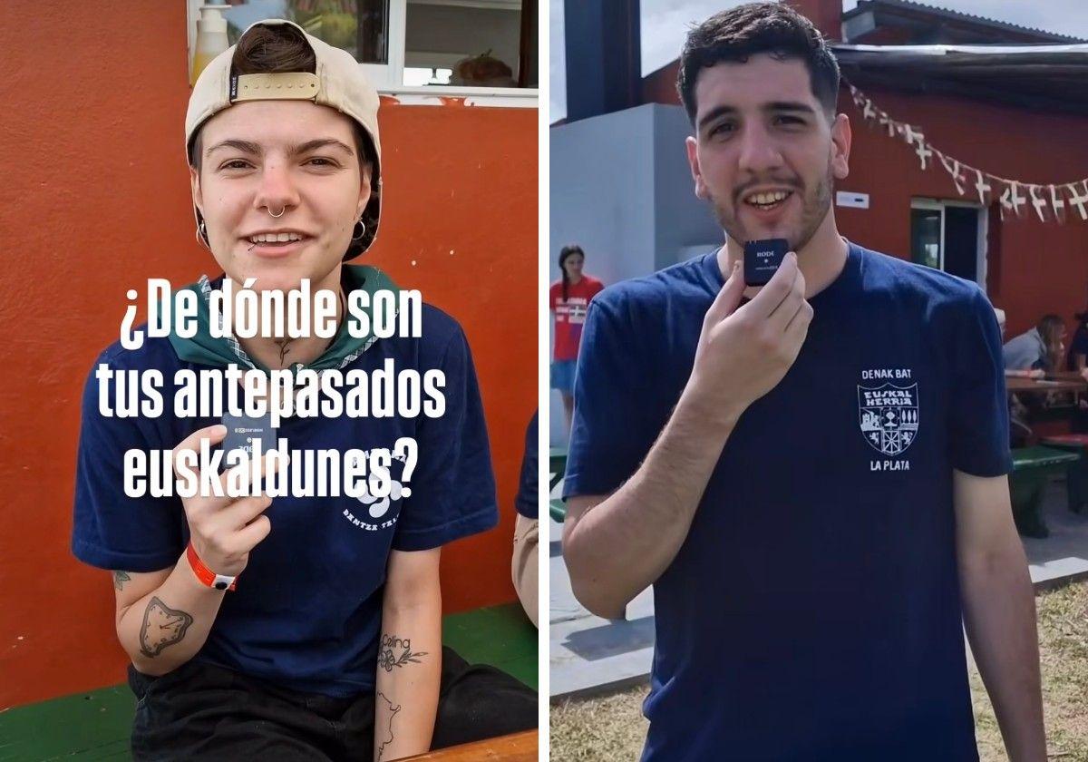 Jóvenes argentinos revelan de qué ciudades de Euskadi eran originarios sus antepasados: «Mi bisabuelo era de Bergara»