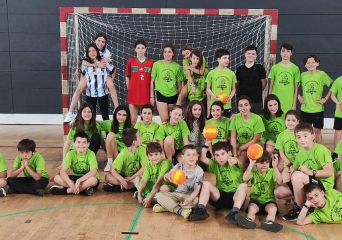 Campus infantil de balonmano la próxima semana con la sección del Bergara Kirol Elkartea