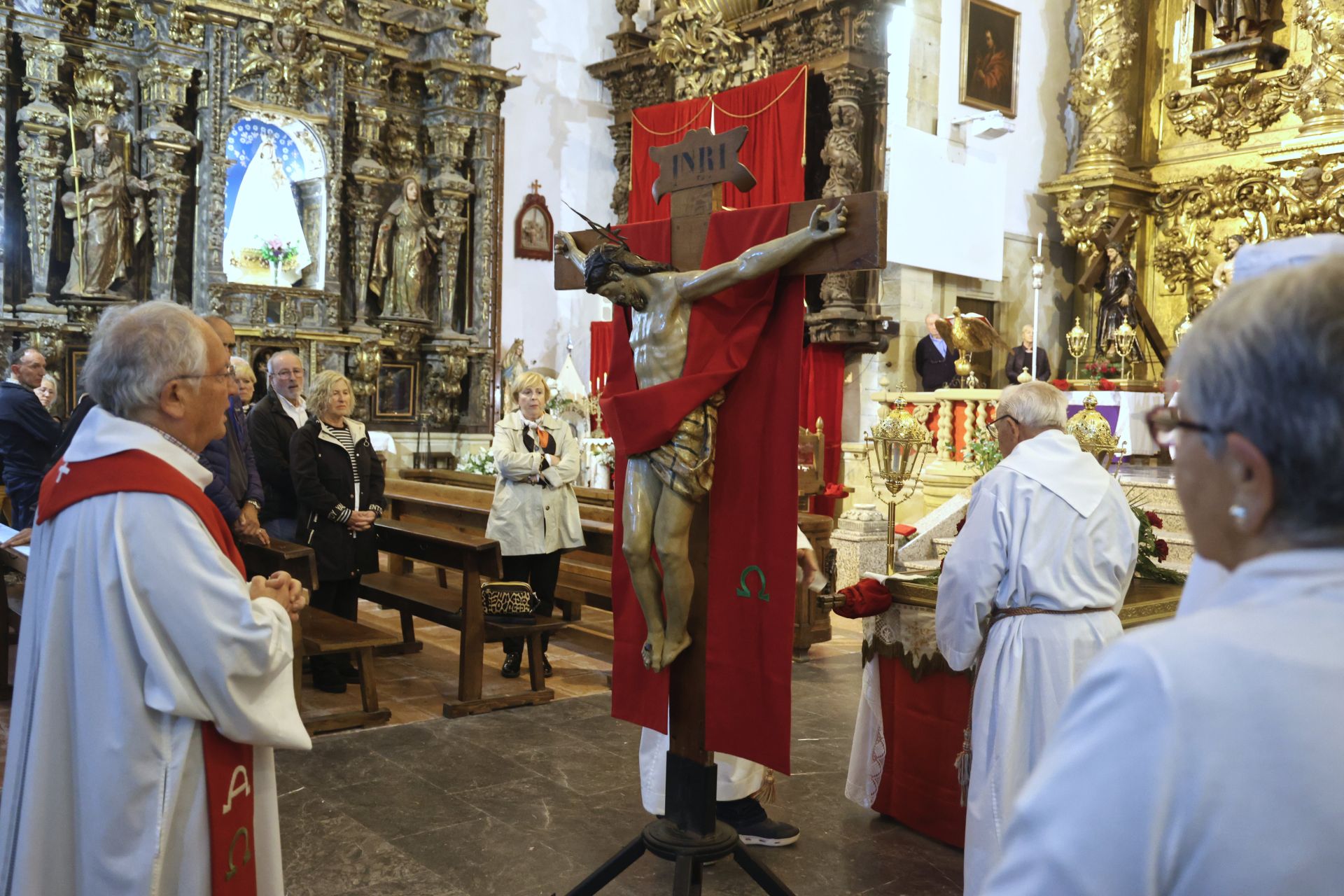 La procesión en Pasai Donibane