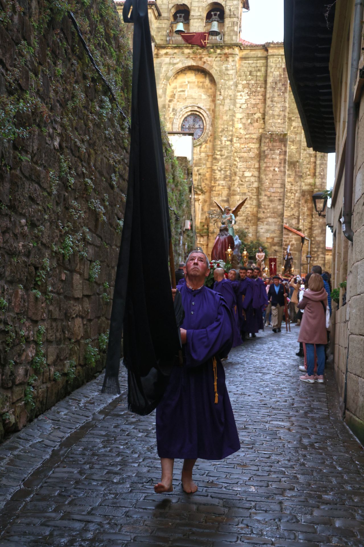 La procesión en Pasai Donibane