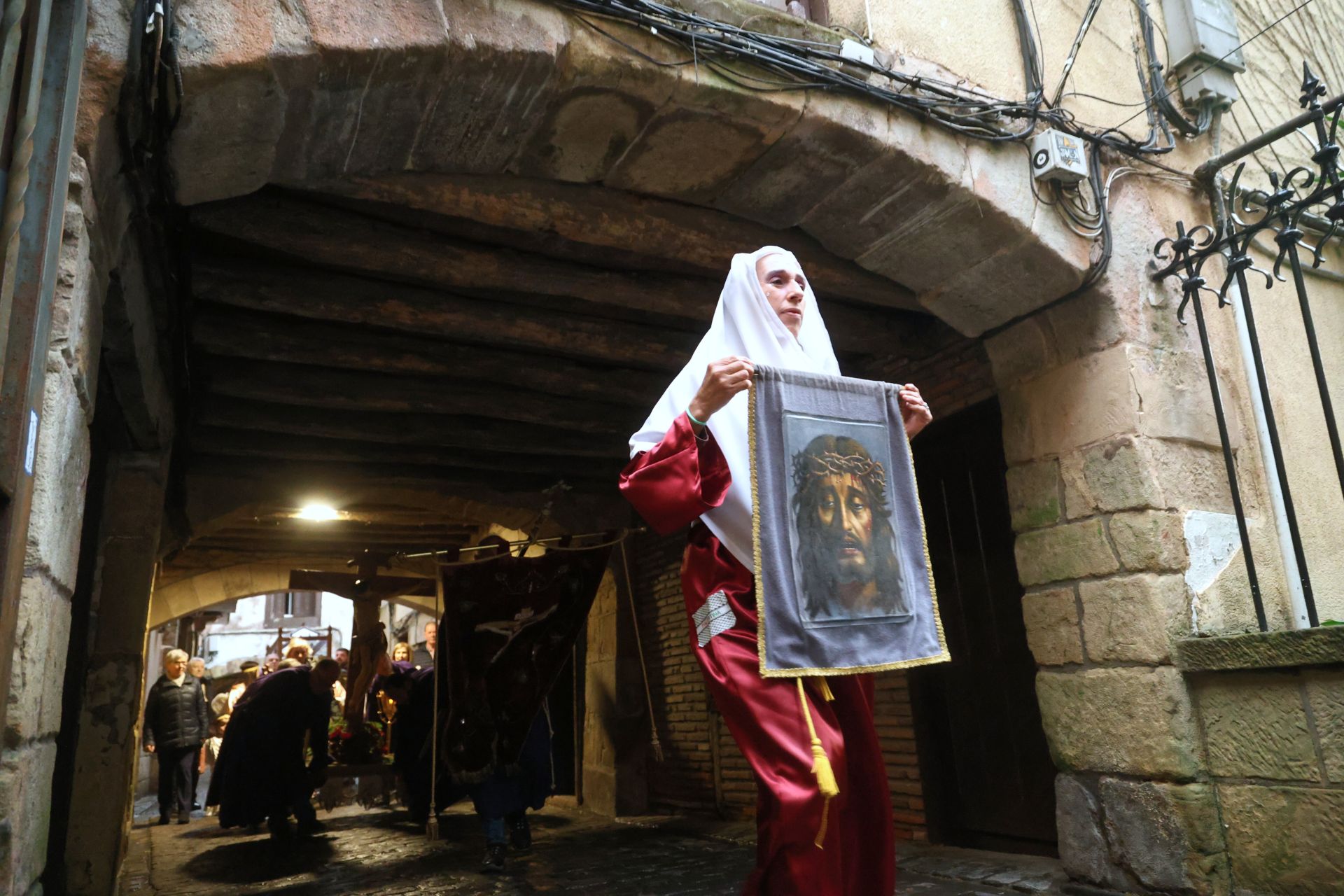 La procesión en Pasai Donibane