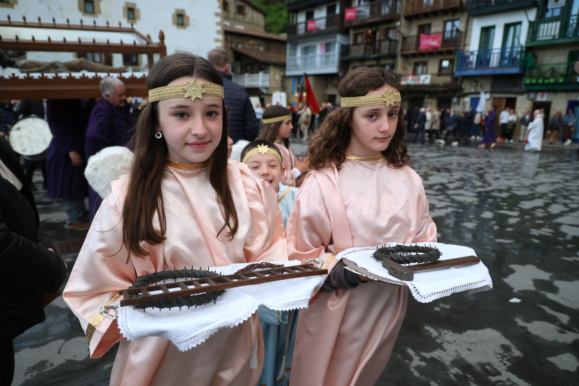 La procesión en Pasai Donibane