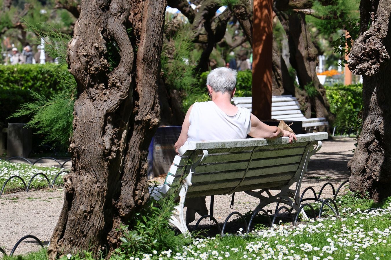 Ni un alfiler en el paseo de La Concha