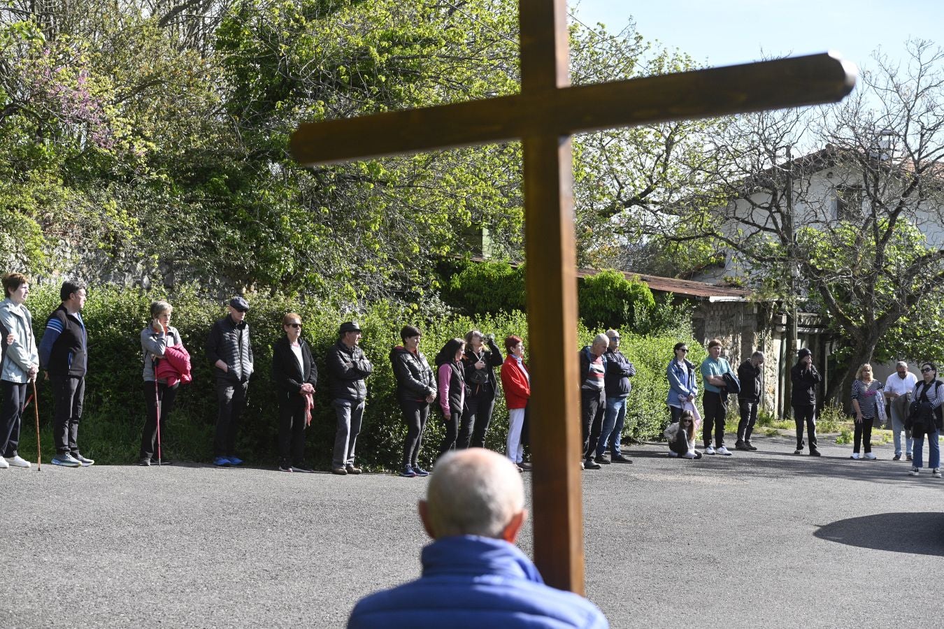 Via Crucis al monte Santa Bárbara de Hernani