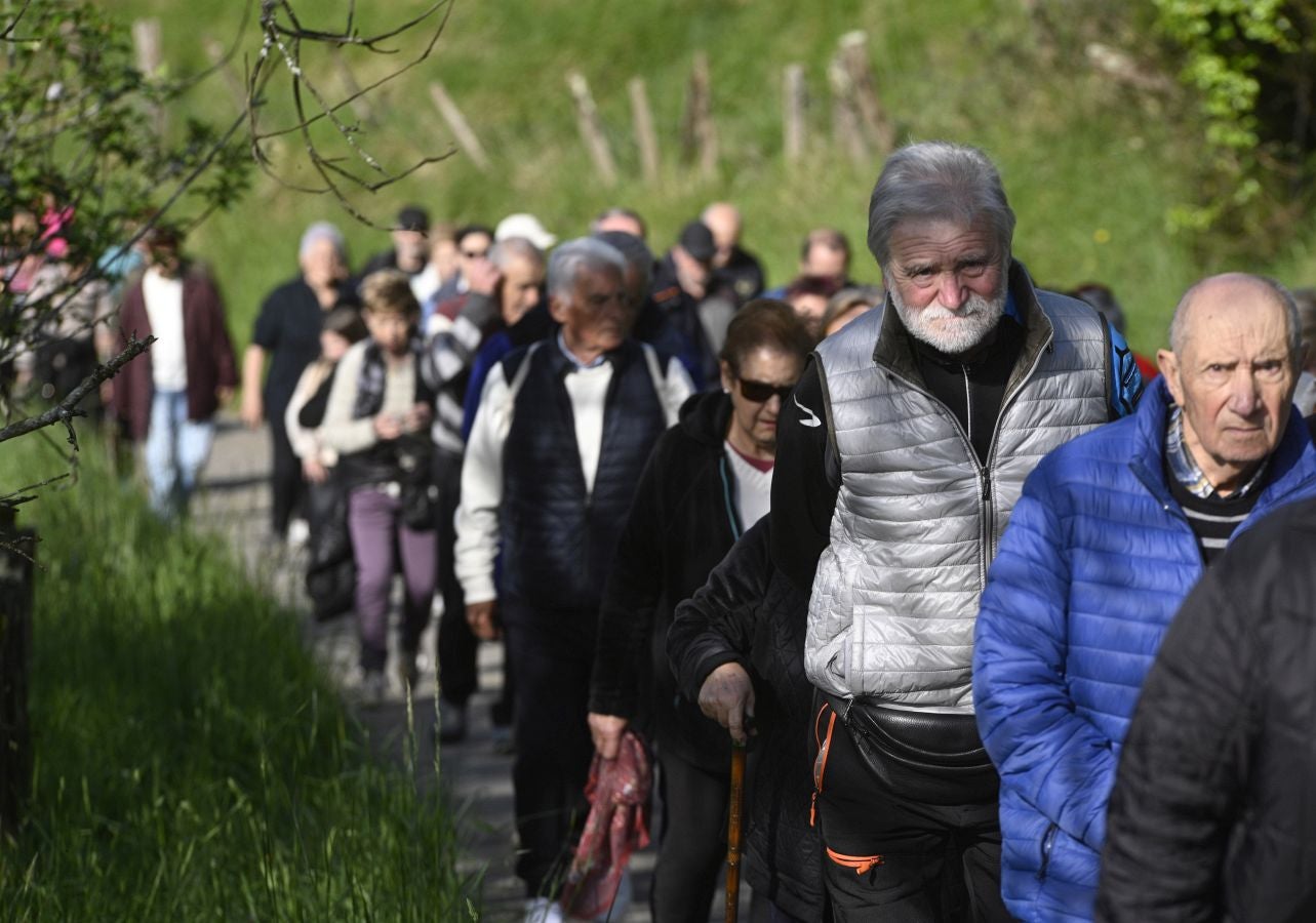 Via Crucis al monte Santa Bárbara de Hernani