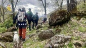 Rescatados varios senderistas guipuzcoanos desorientados en la Garganta de los Infiernos en Cáceres