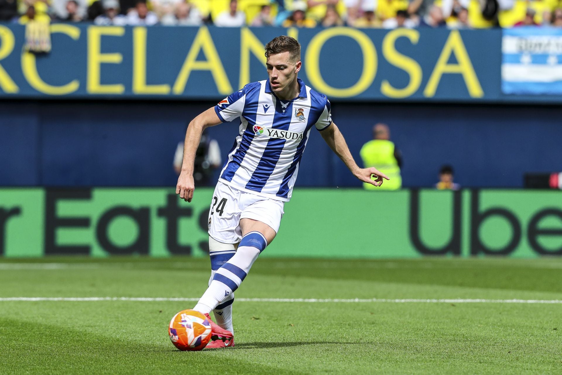 El Villarreal - Real Sociedad, en imágenes