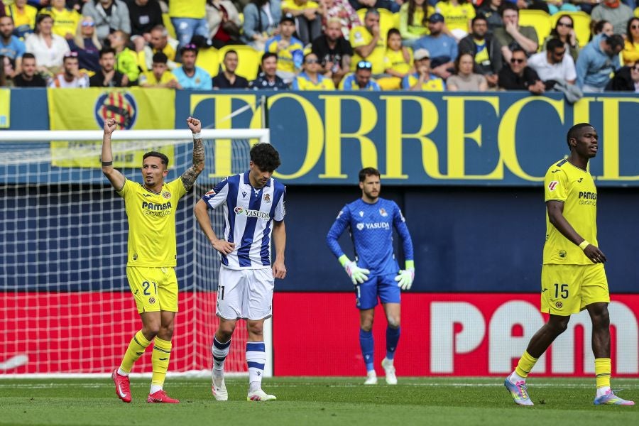 El Villarreal - Real Sociedad, en imágenes