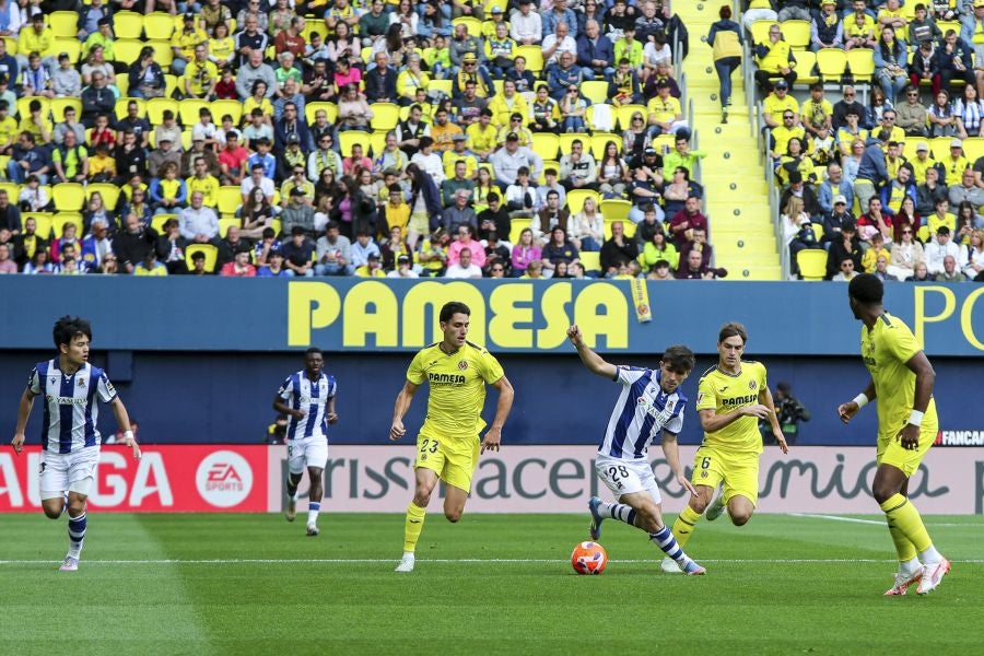 El Villarreal - Real Sociedad, en imágenes