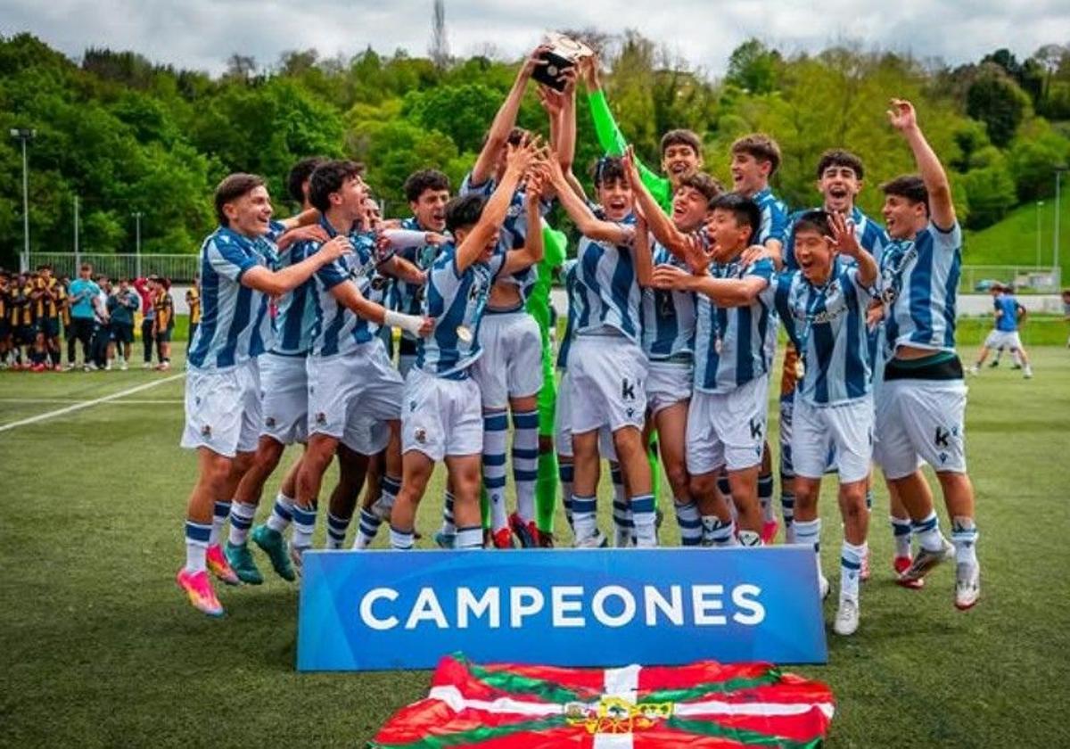 La Real Sub-16 gana la Oviedo Cup