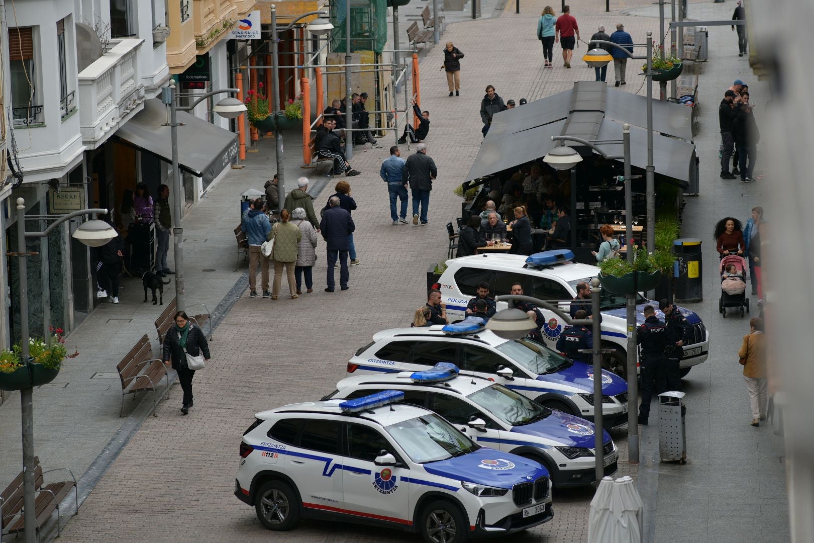 Identificados 50 ultras de la Real, Osasuna y Alavés en la previa del Eibar-Málaga