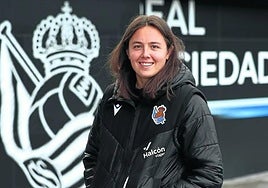 Amaiur Sarriegi, en Zubieta.