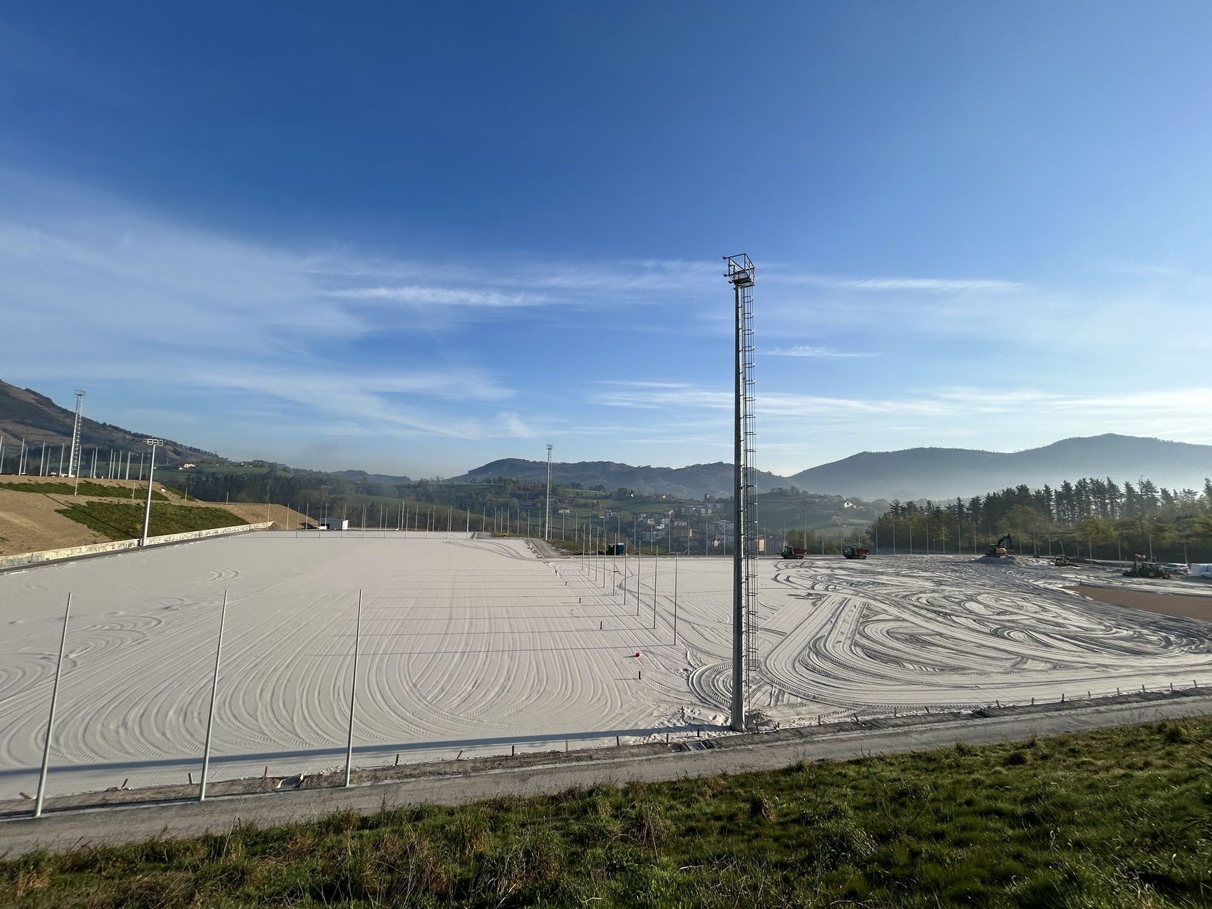 La ciudad deportiva de Areitio va tomando forma