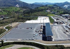 La ciudad deportiva de Areitio va tomando forma