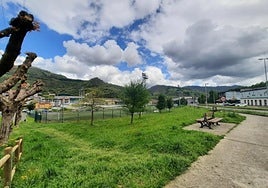 Zona de Garmendipe donde se ubicará uno de los espacios caninos.