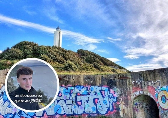 El curioso búnker de la Guerra Civil ubicado en la costa vasca: «Las vistas al mar y el cañón...»