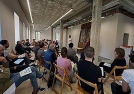 Primera reunión abierta en Arrizuriaga que no está equipado.