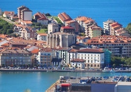 Imagen de Zumaia, vista desde Artadi