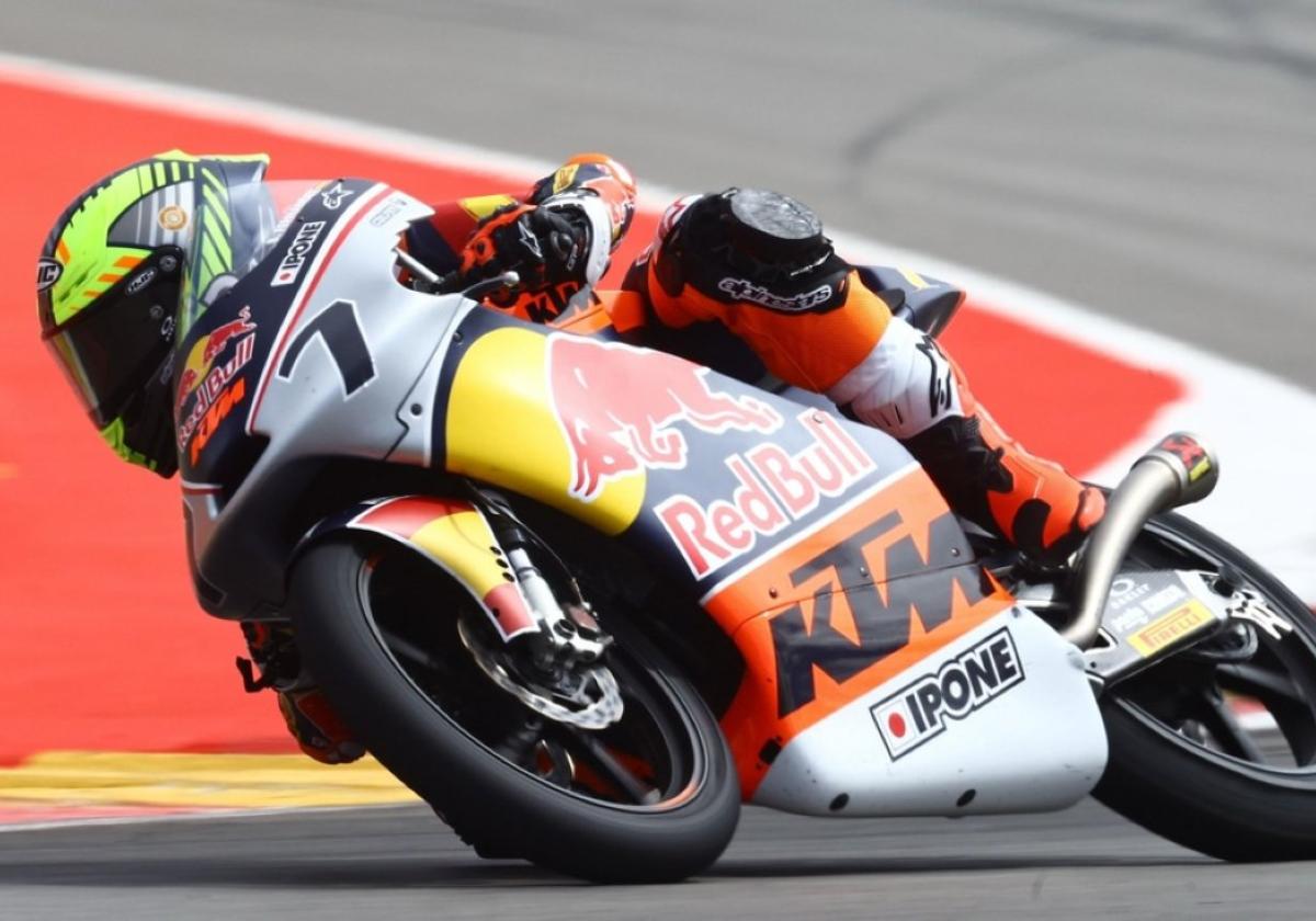 Beñat Fernández se estrena en Jerez este fin de semana en la Redbull Rookies Cup