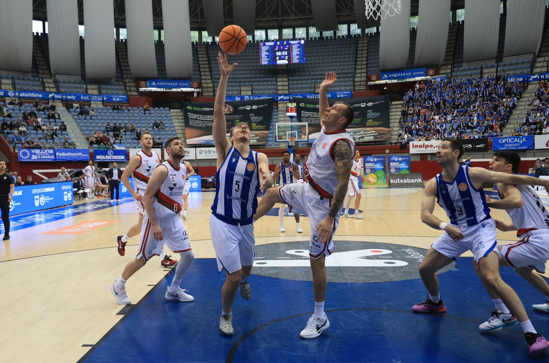 Las imágenes de la derrota del GBC ante el Burgos en Illunbe