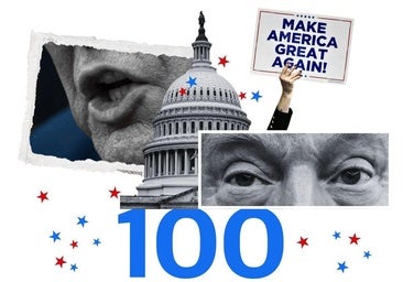 100 días de Trump: una montaña rusa hacia un nuevo orden mundial