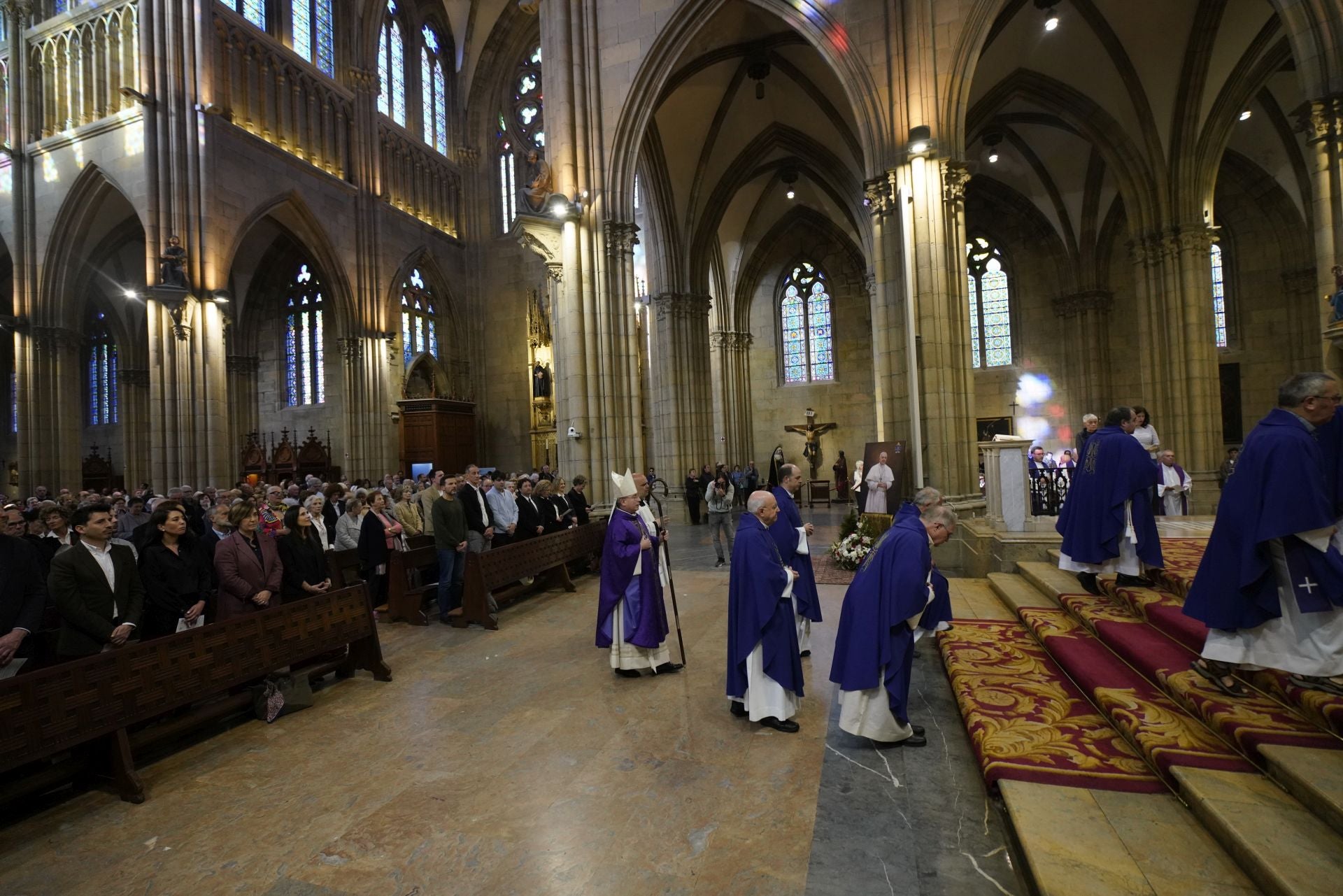 Donostia brinda un último adiós al Papa Francisco