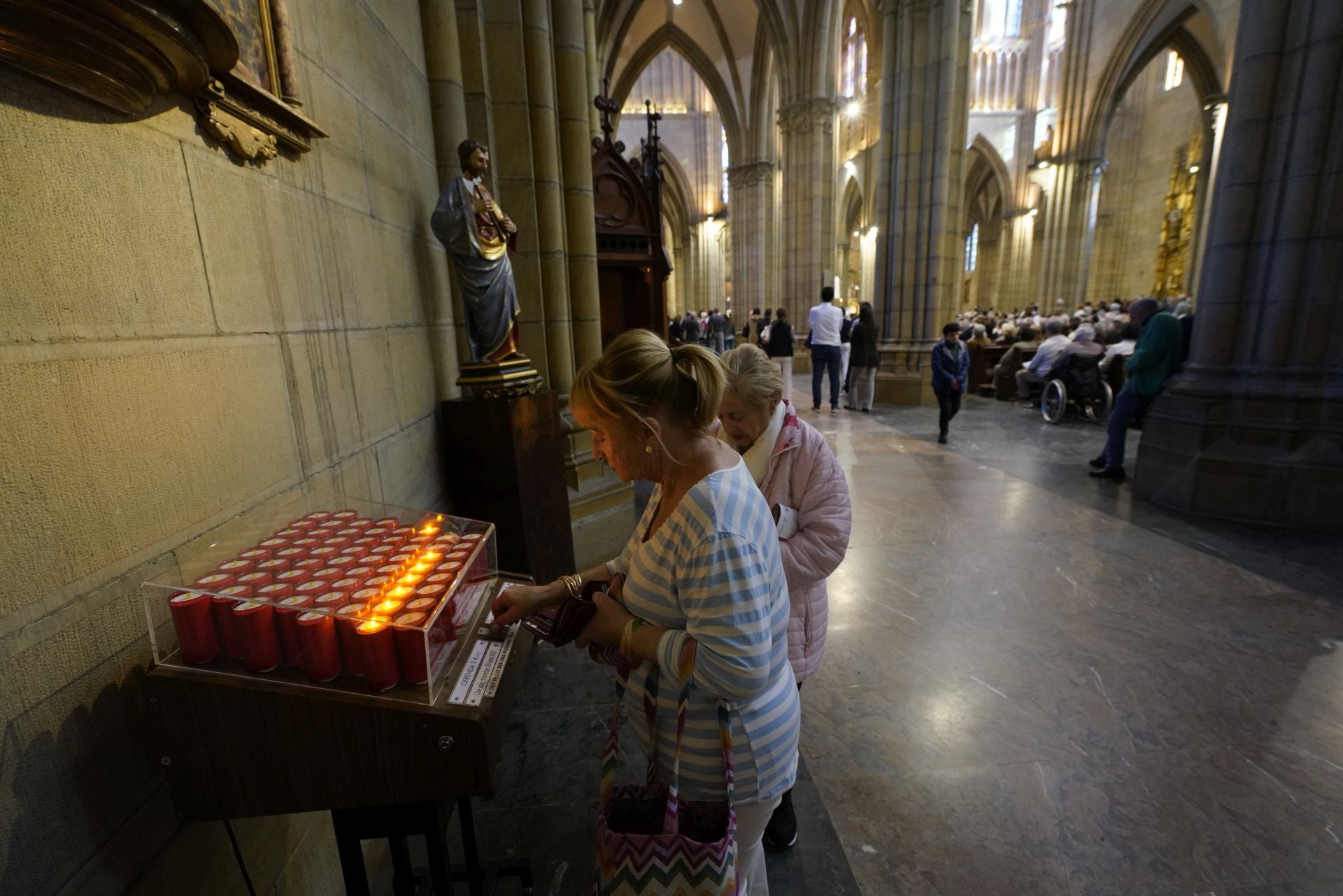 Donostia brinda un último adiós al Papa Francisco