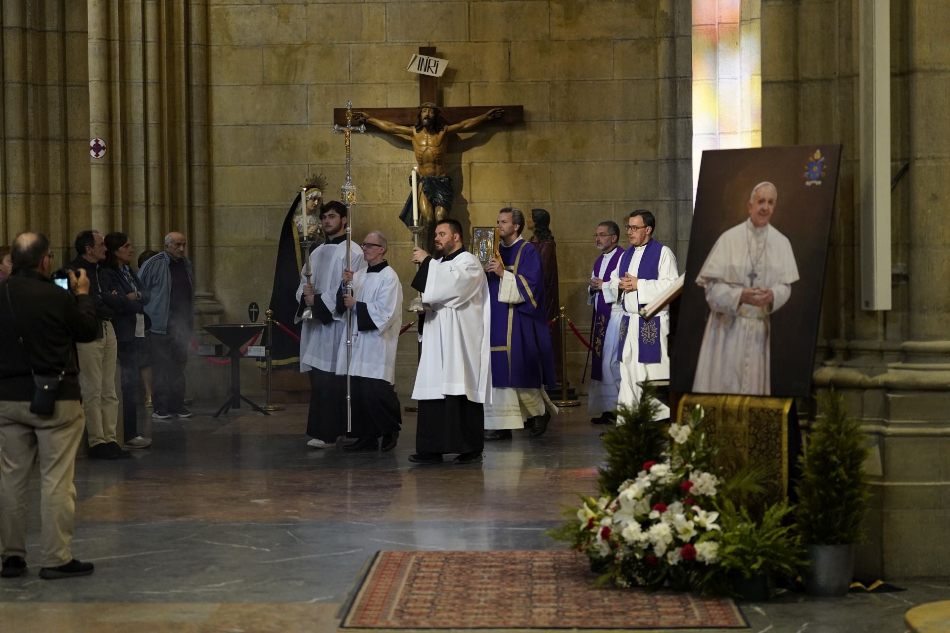 Donostia brinda un último adiós al Papa Francisco
