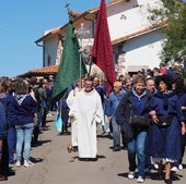 La procesión parte de la ermita de San Telmo.