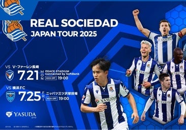 La Real hará una gira por Japón a finales de julio