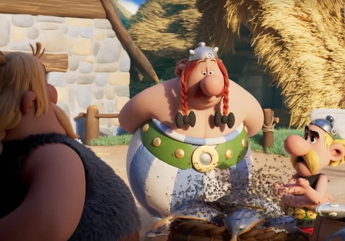 'Asterix eta Obelix: Buruzagien borroka' marrazki bizidunetako saioa, euskaraz Netflixen